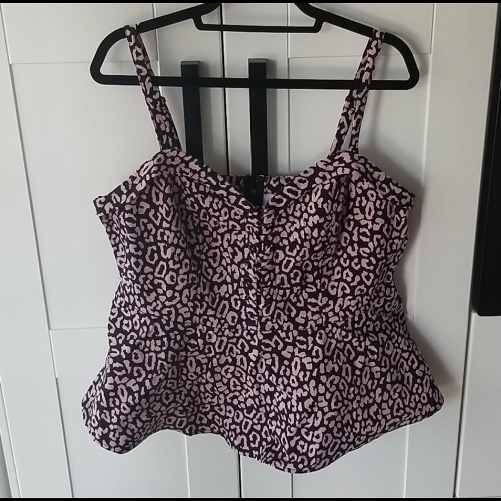 Torrid peplum top
